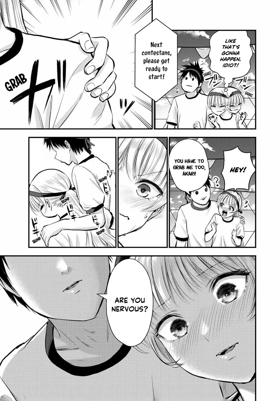 No More Love With the Girls Chapter 39 page 3 - Chapter 39: Romcoms don't happen even if you run the three-legged race