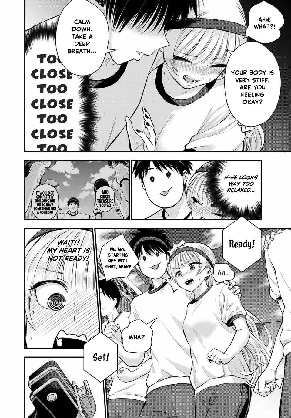No More Love With the Girls Chapter 39 page 4 - Chapter 39: Romcoms don't happen even if you run the three-legged race