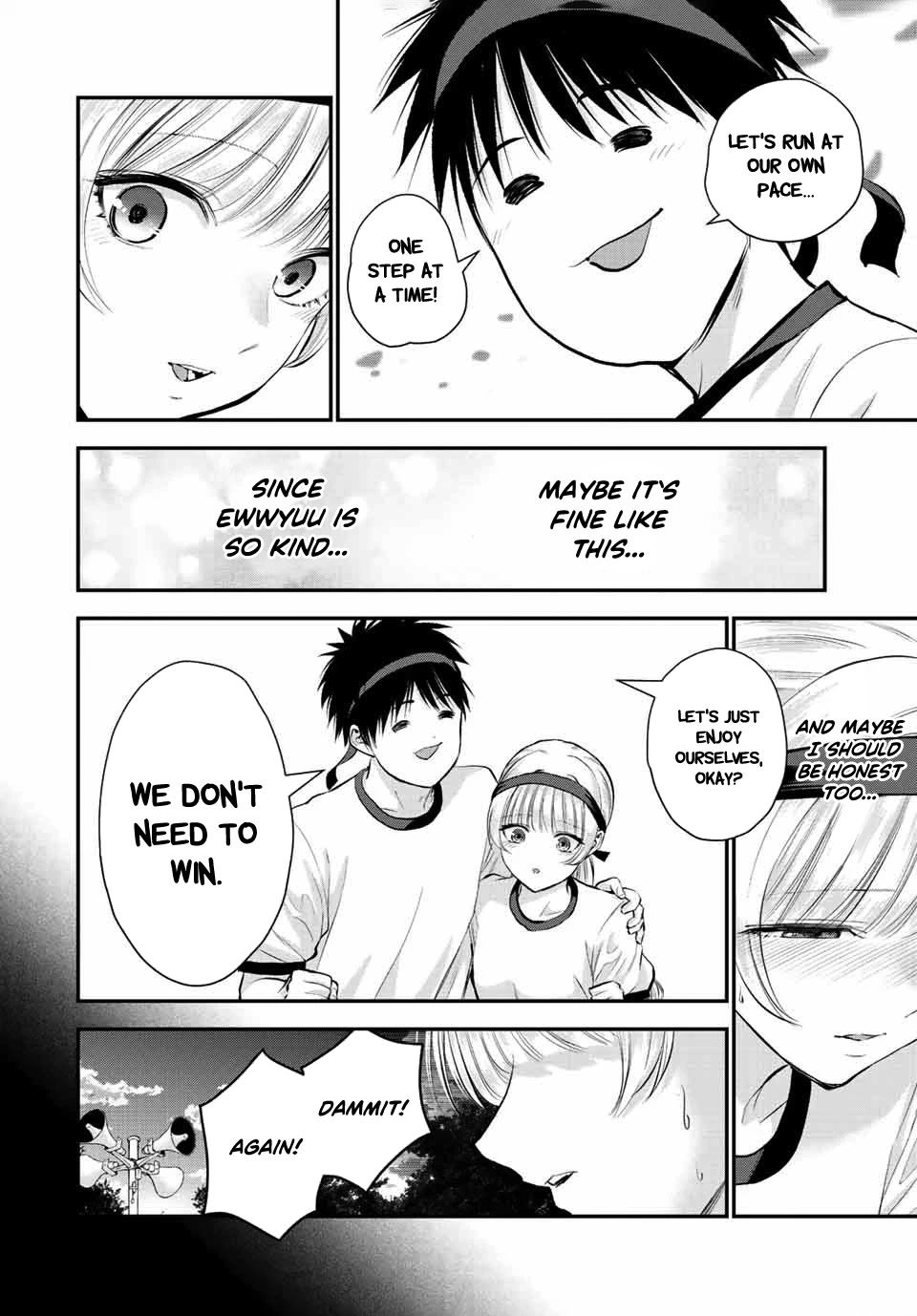 No More Love With the Girls Chapter 39 page 6 - Chapter 39: Romcoms don't happen even if you run the three-legged race