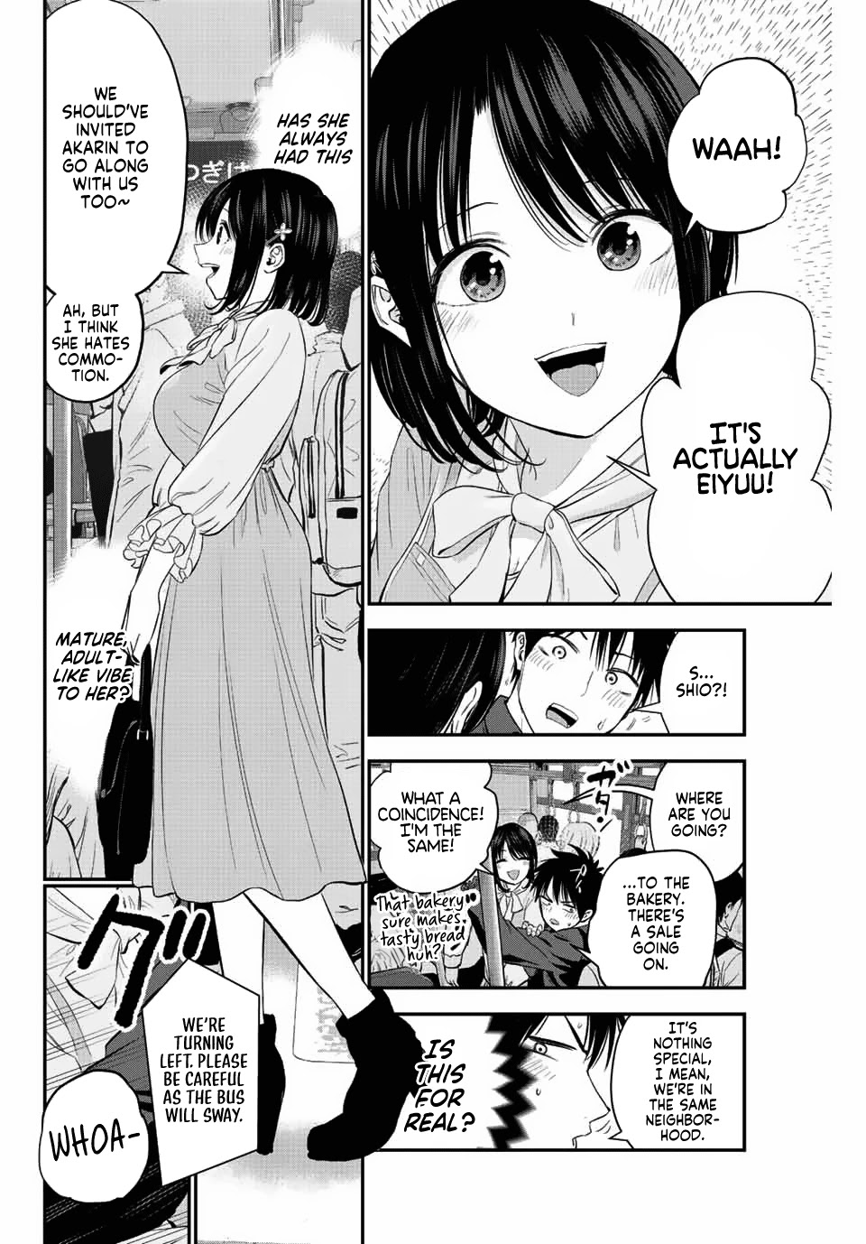 No More Love With the Girls Chapter 4 page 2 - Chapter 4: Romcoms don't happen even if you're in a crowded bus