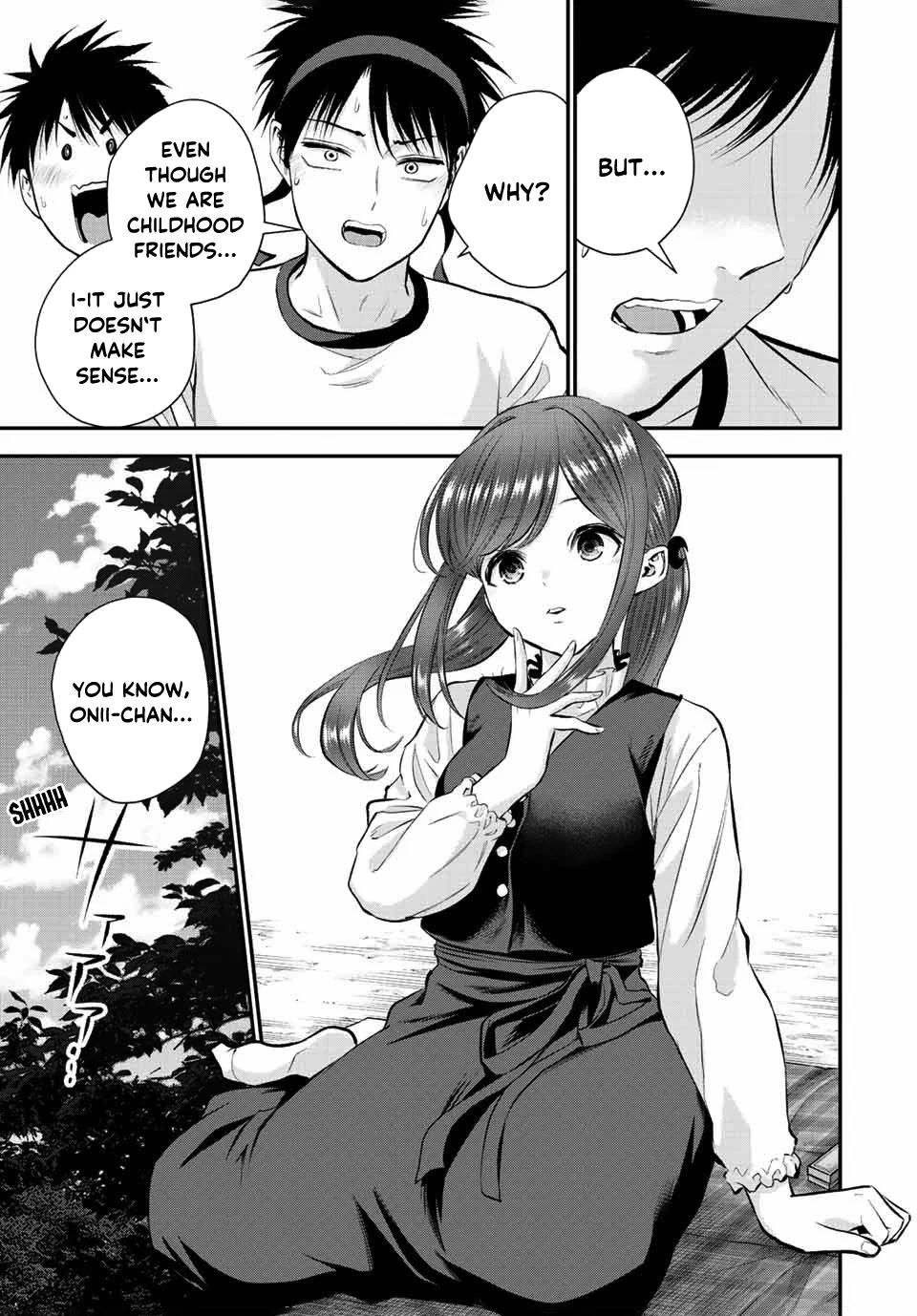 No More Love With the Girls Chapter 40 page 13 - Chapter 40: Romcoms don't happen even when you're turned on