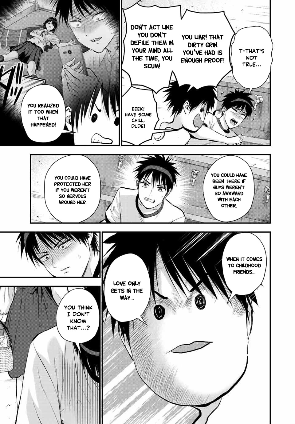 No More Love With the Girls Chapter 40 page 5 - Chapter 40: Romcoms don't happen even when you're turned on