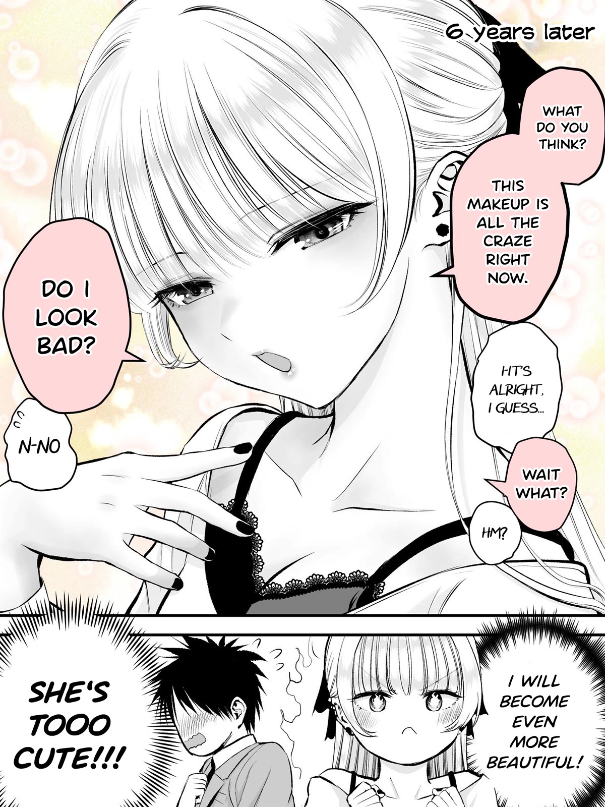 No More Love With the Girls Chapter 44.5 page 2 - Chapter 44.5: My Tsundere Childhood Friend Is Too Cute