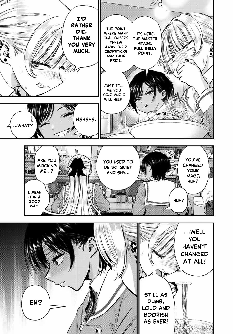No More Love With the Girls Chapter 45 page 9 - Chapter 45: Romcoms don't happen even when learning the way of ramen
