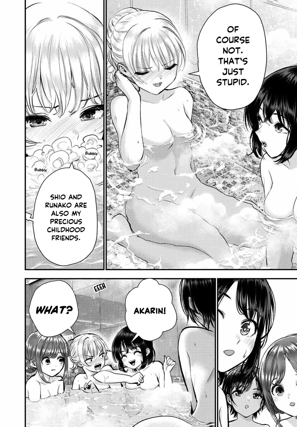 No More Love With the Girls Chapter 47 page 8 - Chapter 47: Romcoms don't happen even when you go to the bathhouse