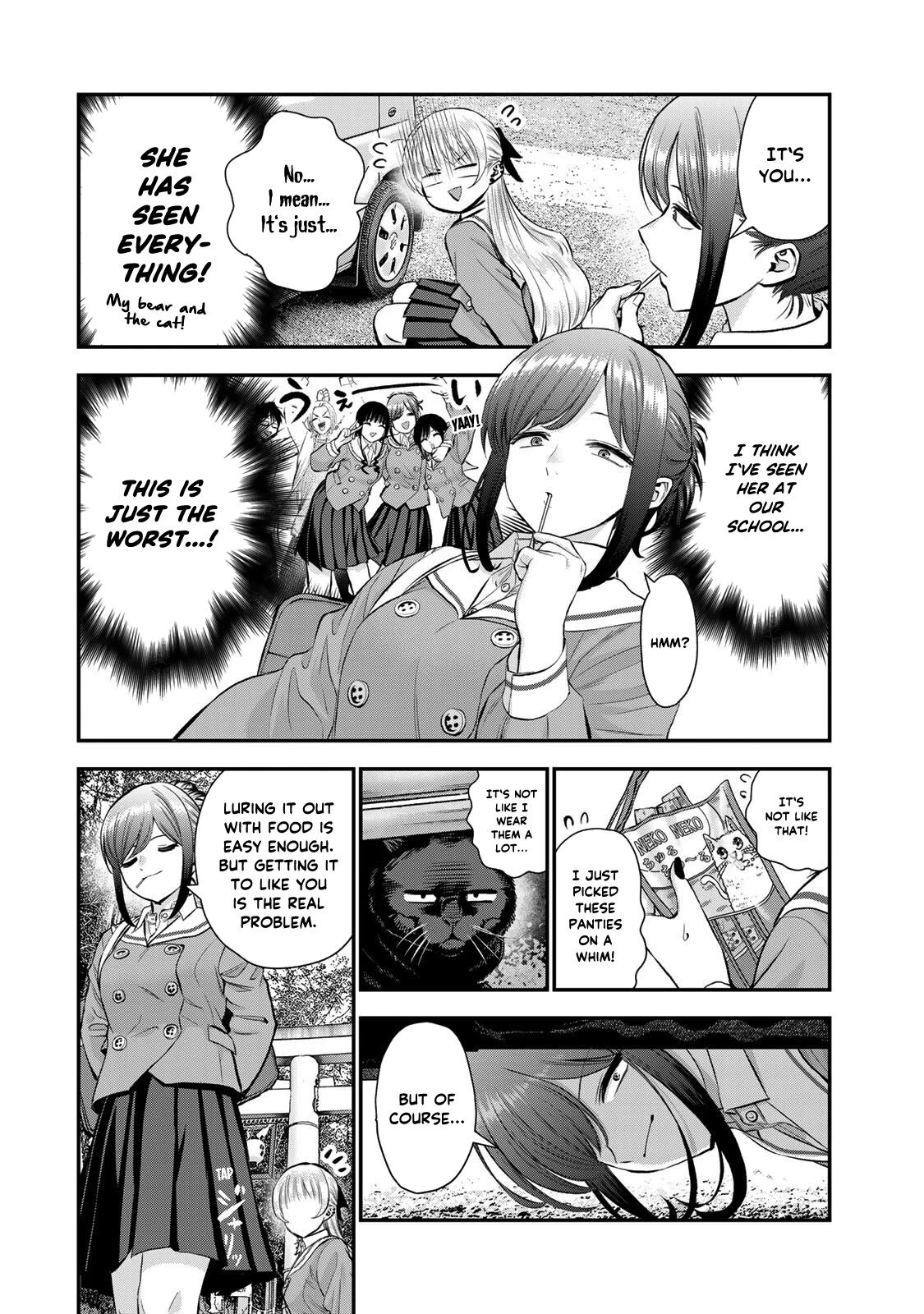 No More Love With the Girls Chapter 49 page 4 - Chapter 49: Romcoms don't happen even when meowking out