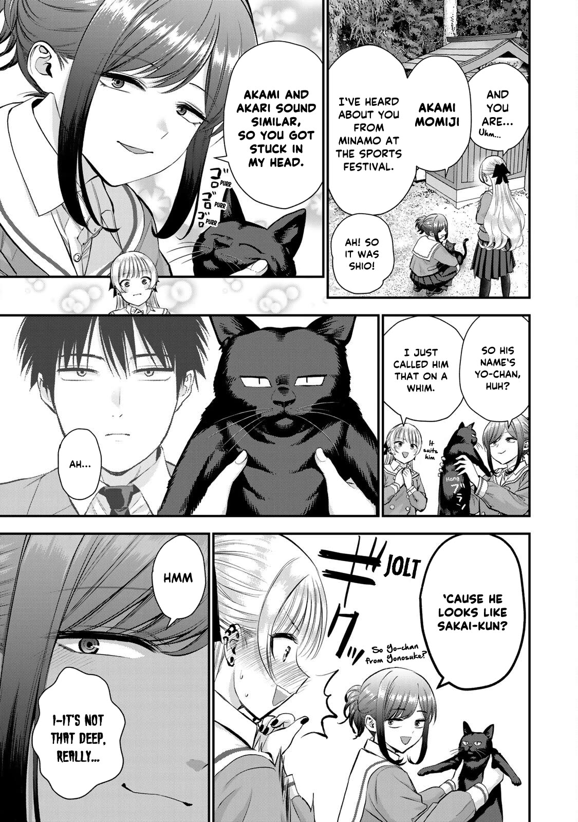 No More Love With the Girls Chapter 49 page 7 - Chapter 49: Romcoms don't happen even when meowking out