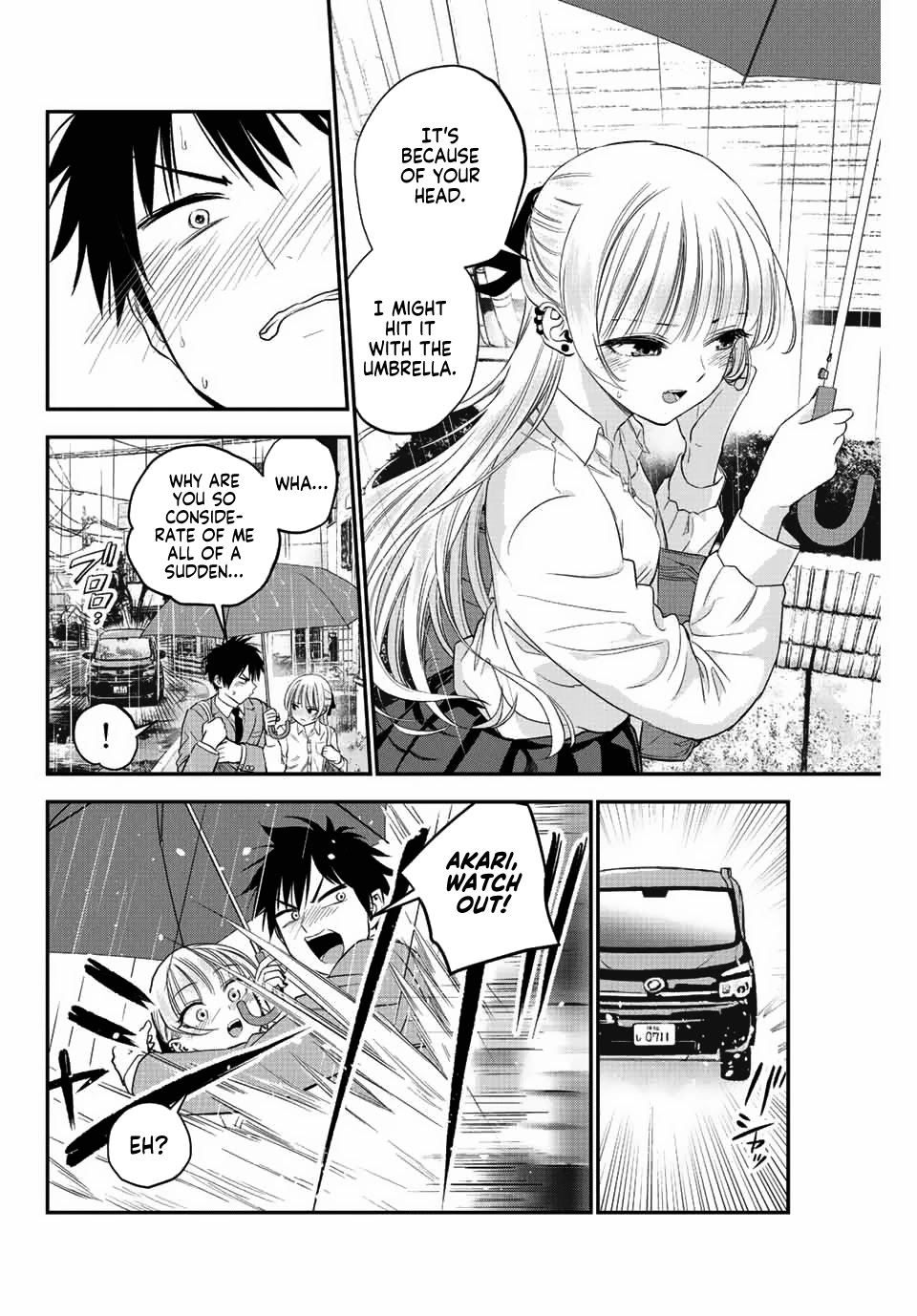 No More Love With the Girls Chapter 5 page 10 - Chapter 5: Romcoms don't happen even if you're wet from the rain