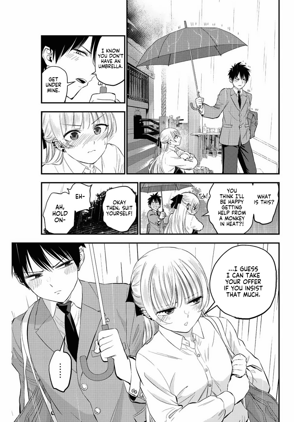 No More Love With the Girls Chapter 5 page 3 - Chapter 5: Romcoms don't happen even if you're wet from the rain