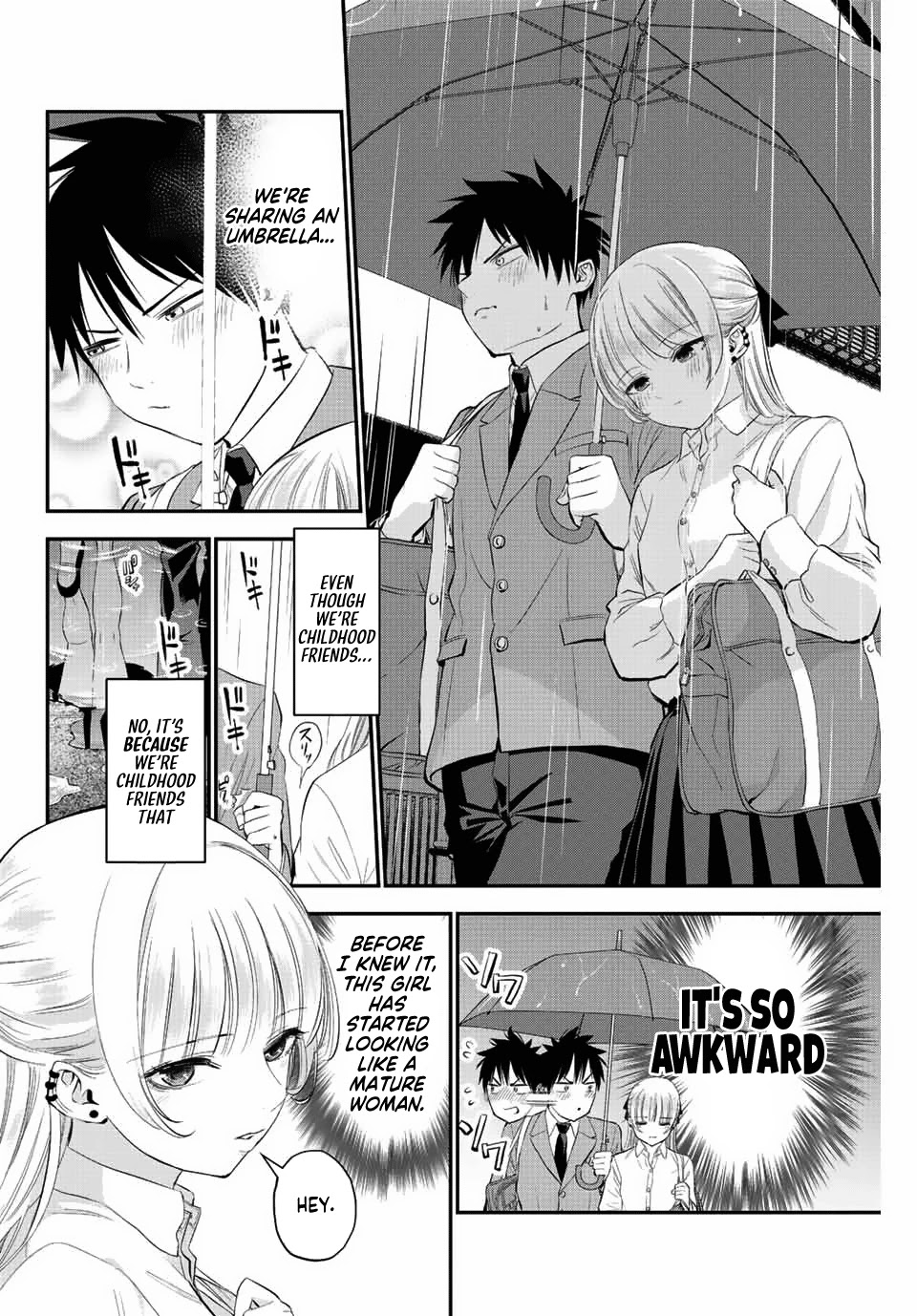 No More Love With the Girls Chapter 5 page 4 - Chapter 5: Romcoms don't happen even if you're wet from the rain