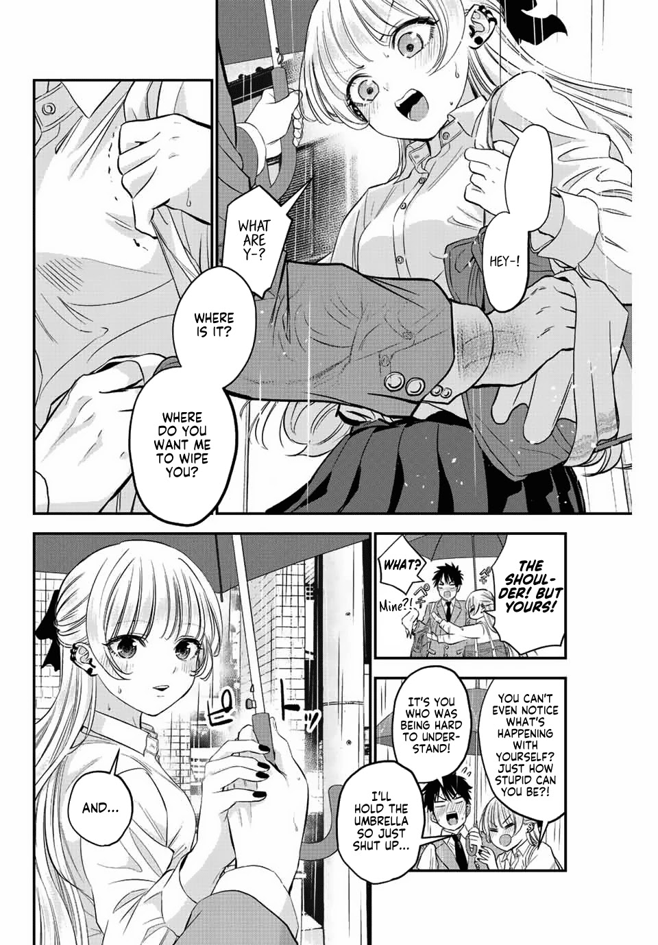 No More Love With the Girls Chapter 5 page 8 - Chapter 5: Romcoms don't happen even if you're wet from the rain