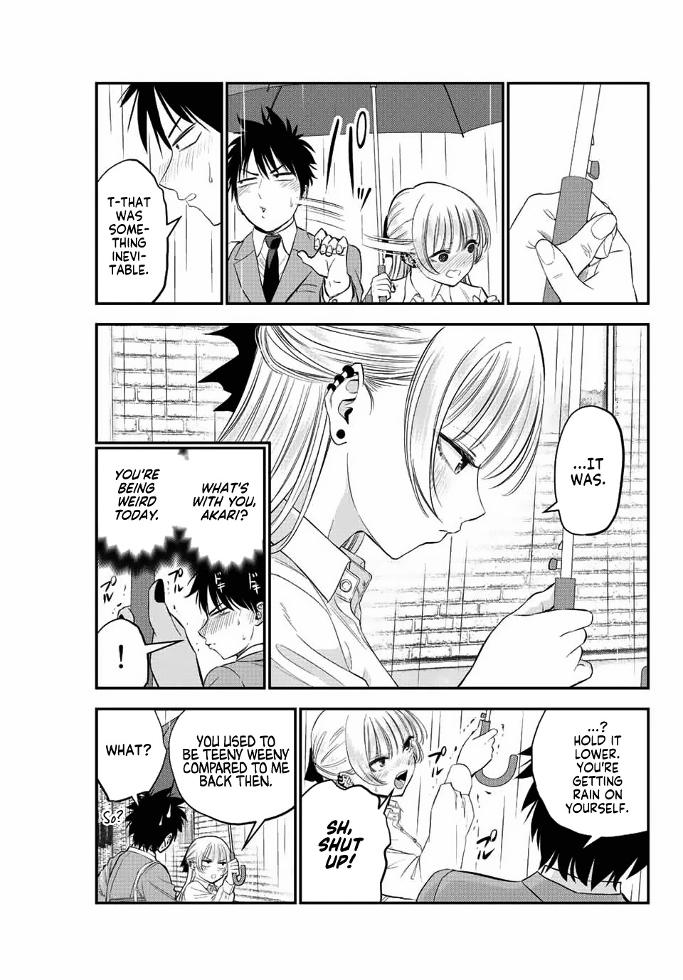 No More Love With the Girls Chapter 5 page 9 - Chapter 5: Romcoms don't happen even if you're wet from the rain