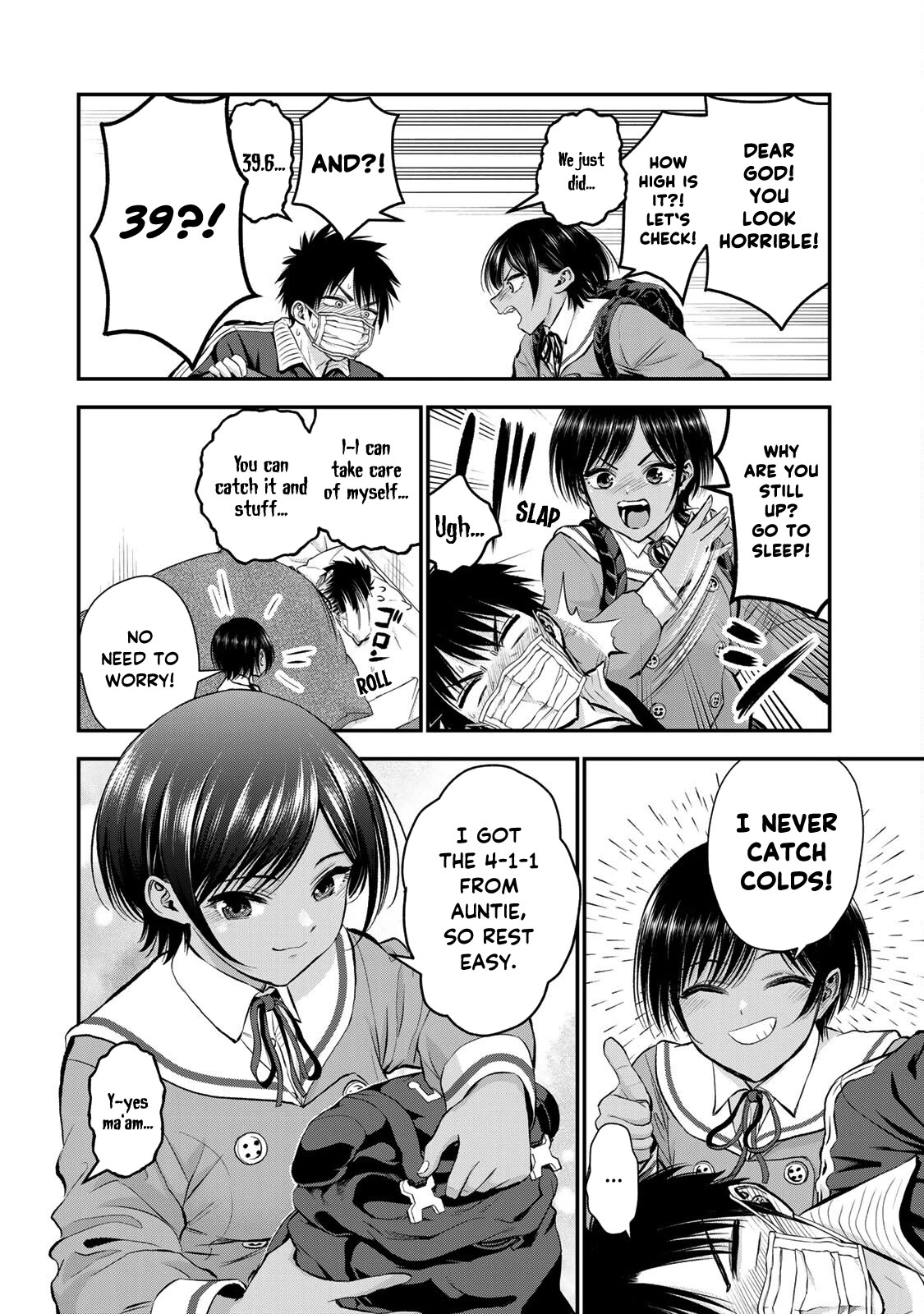 No More Love With the Girls Chapter 50 page 4 - Chapter 50: Romcoms don‘t happen when you have a cold