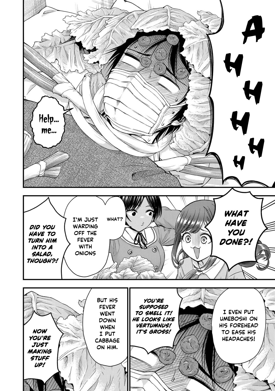 No More Love With the Girls Chapter 50 page 6 - Chapter 50: Romcoms don‘t happen when you have a cold