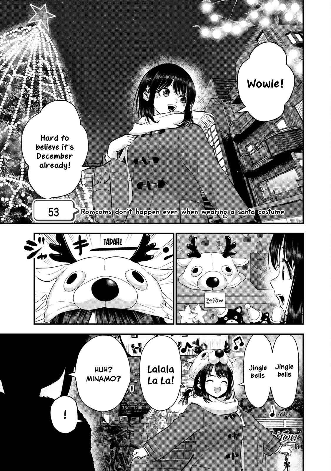 No More Love With the Girls Chapter 53 page 1 - Chapter 53: Romcoms don't happen even when wearing a santa costume