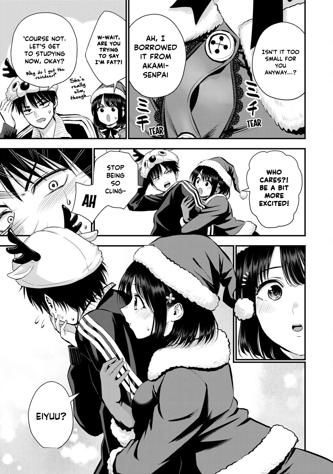 No More Love With the Girls Chapter 53 page 5 - Chapter 53: Romcoms don't happen even when wearing a santa costume
