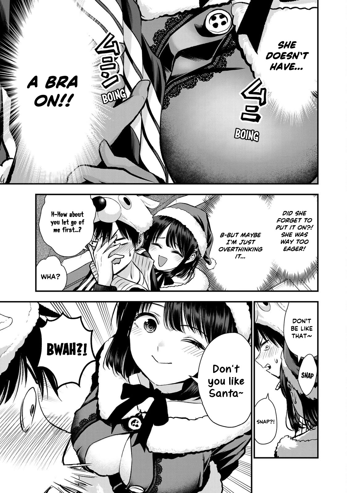 No More Love With the Girls Chapter 53 page 7 - Chapter 53: Romcoms don't happen even when wearing a santa costume