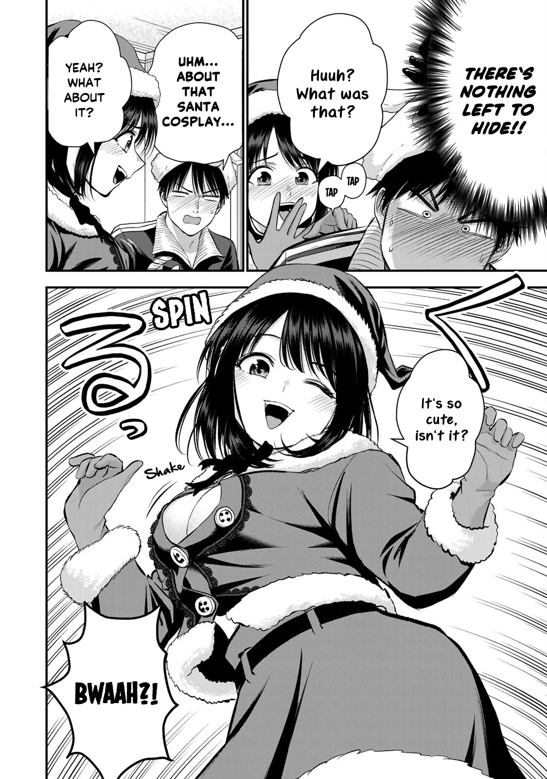 No More Love With the Girls Chapter 53 page 8 - Chapter 53: Romcoms don't happen even when wearing a santa costume