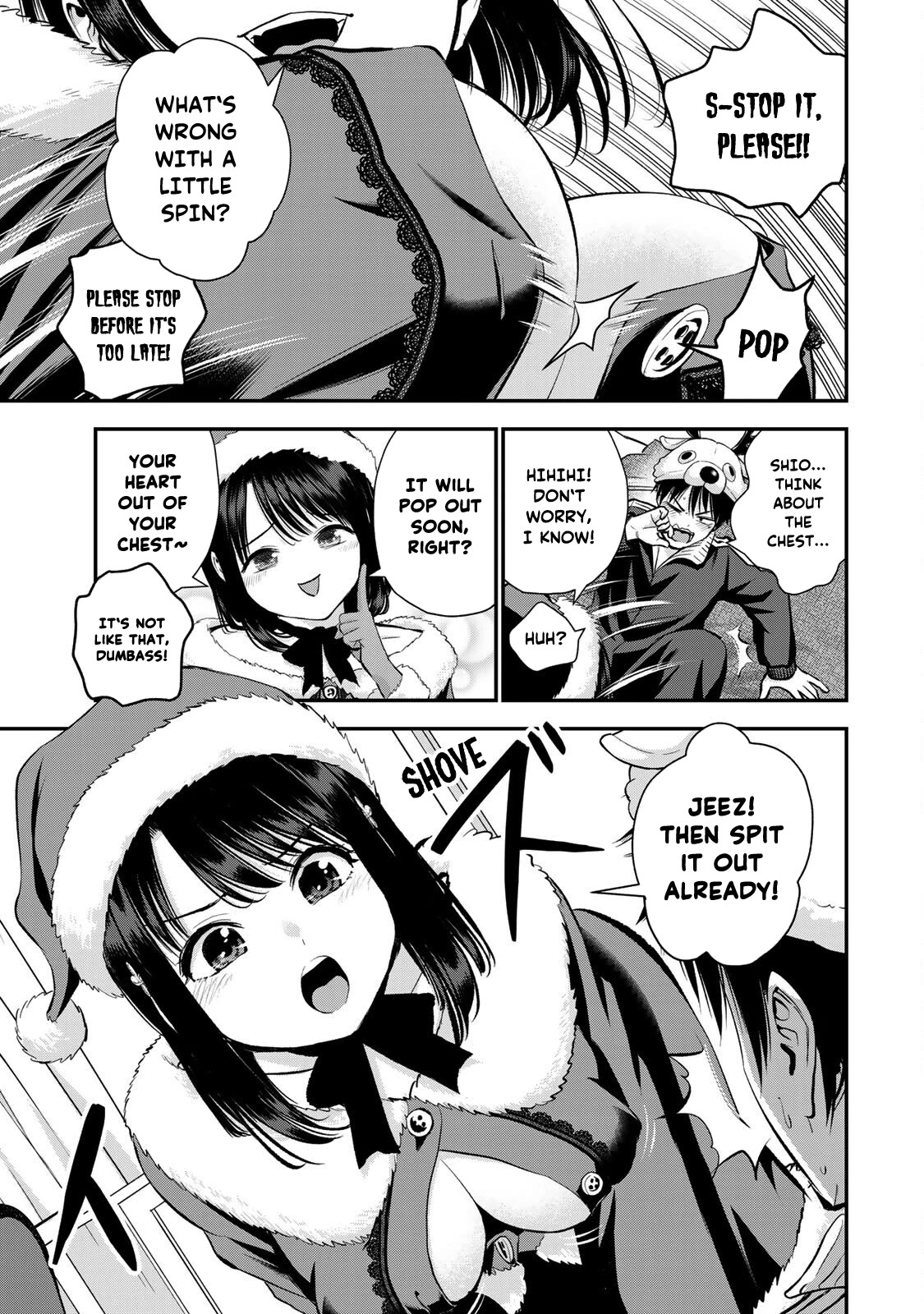 No More Love With the Girls Chapter 53 page 9 - Chapter 53: Romcoms don't happen even when wearing a santa costume