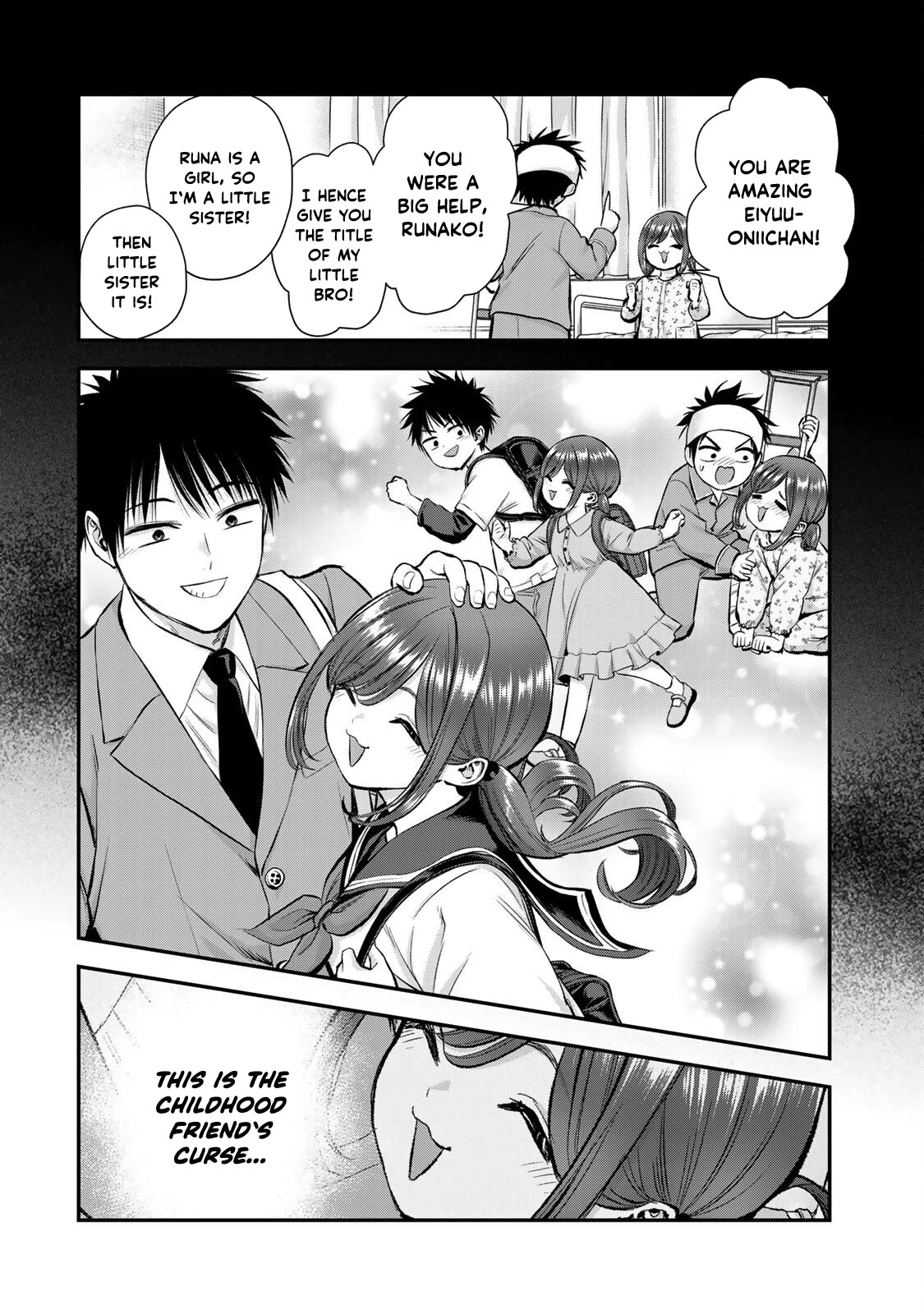 No More Love With the Girls Chapter 57 page 8 - Chapter 57: Romcoms don't happen if you're just the little sister
