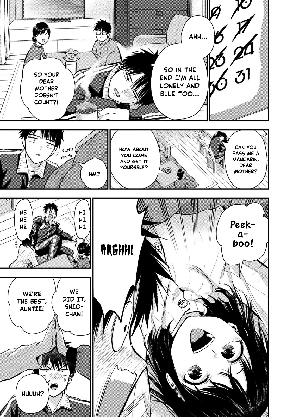 No More Love With the Girls Chapter 58 page 5 - Chapter 58: Romcoms don't happen even when greeting New Year alone