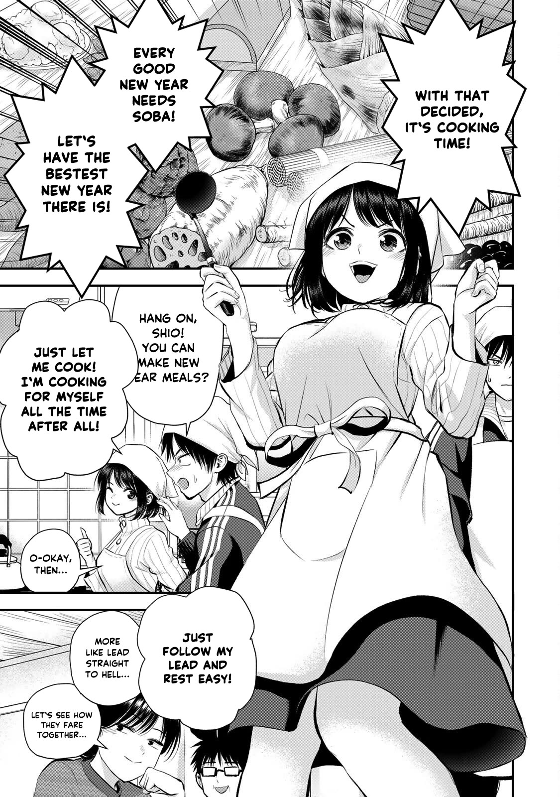 No More Love With the Girls Chapter 58 page 7 - Chapter 58: Romcoms don't happen even when greeting New Year alone