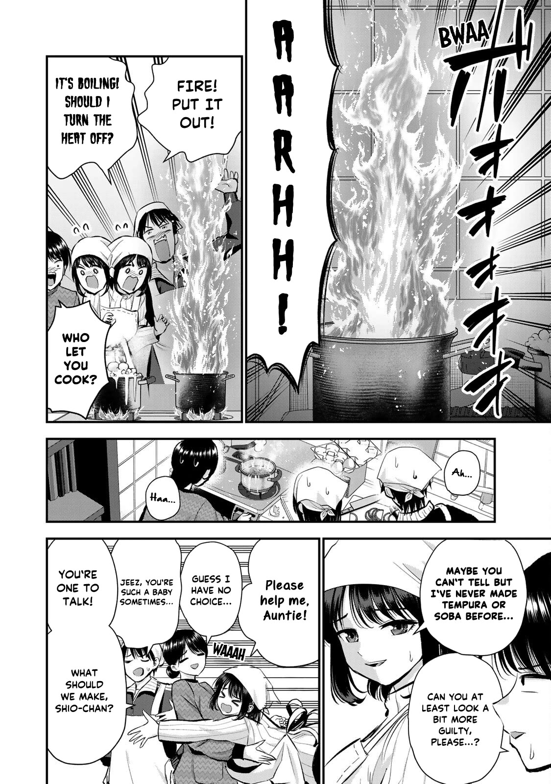 No More Love With the Girls Chapter 58 page 8 - Chapter 58: Romcoms don't happen even when greeting New Year alone