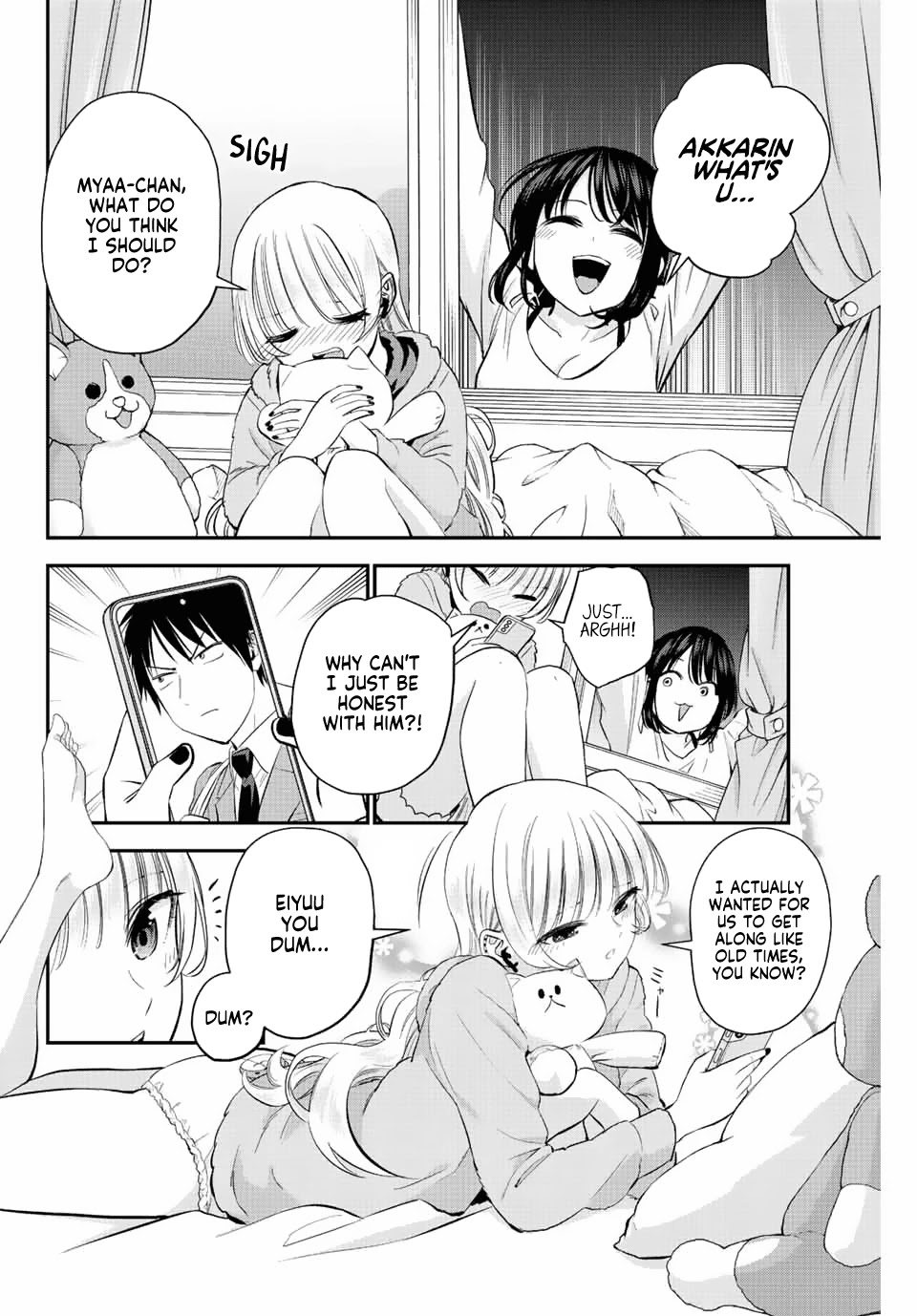 No More Love With the Girls Chapter 6 page 2 - Chapter 6: Romcoms don't happen even if your feelings got found out