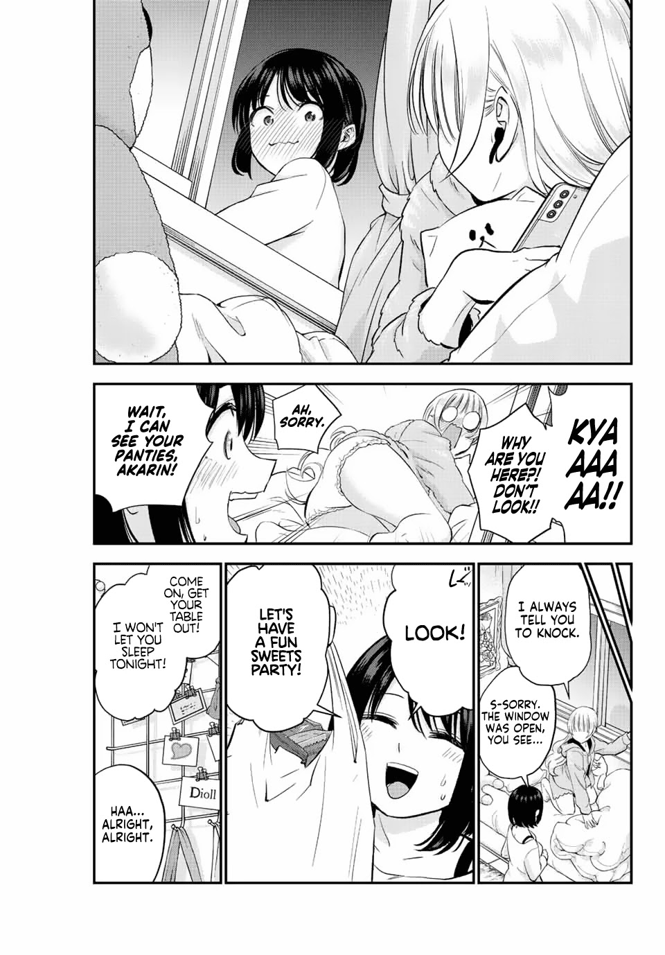 No More Love With the Girls Chapter 6 page 3 - Chapter 6: Romcoms don't happen even if your feelings got found out