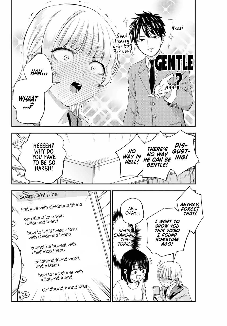 No More Love With the Girls Chapter 6 page 6 - Chapter 6: Romcoms don't happen even if your feelings got found out