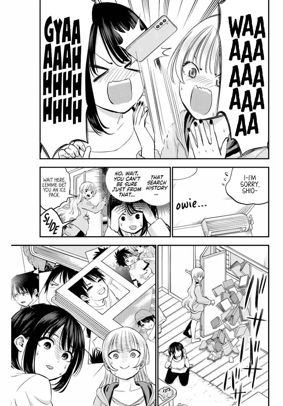 No More Love With the Girls Chapter 6 page 7 - Chapter 6: Romcoms don't happen even if your feelings got found out