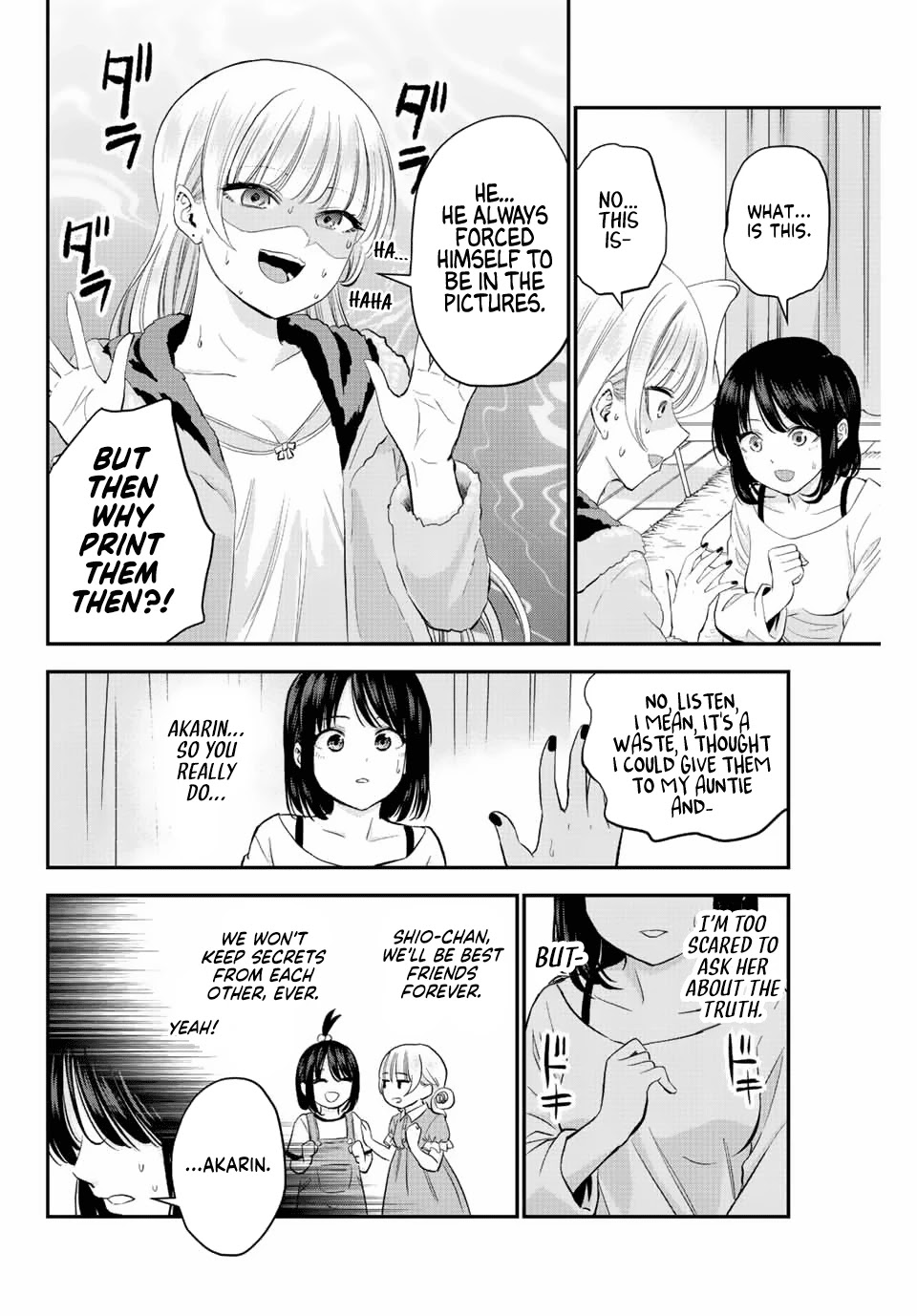 No More Love With the Girls Chapter 6 page 8 - Chapter 6: Romcoms don't happen even if your feelings got found out
