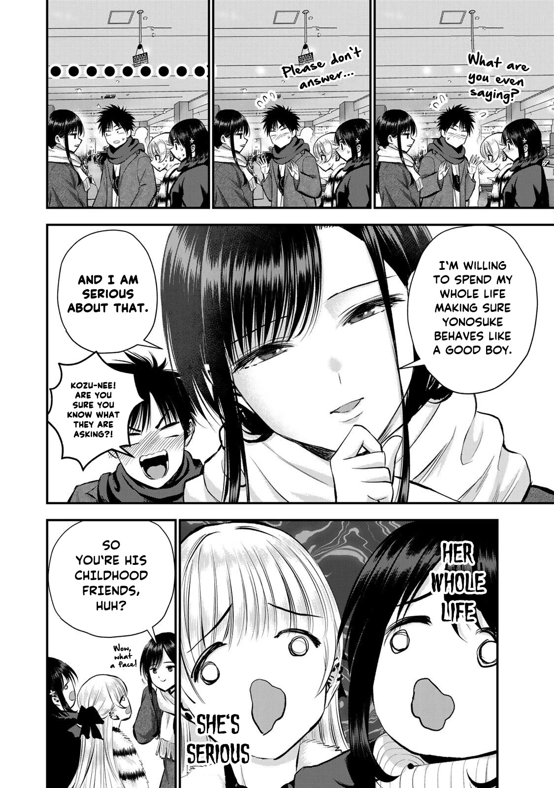No More Love With the Girls Chapter 60 page 14 - Chapter 60: Romcoms don't happen even if you have an adult relationship
