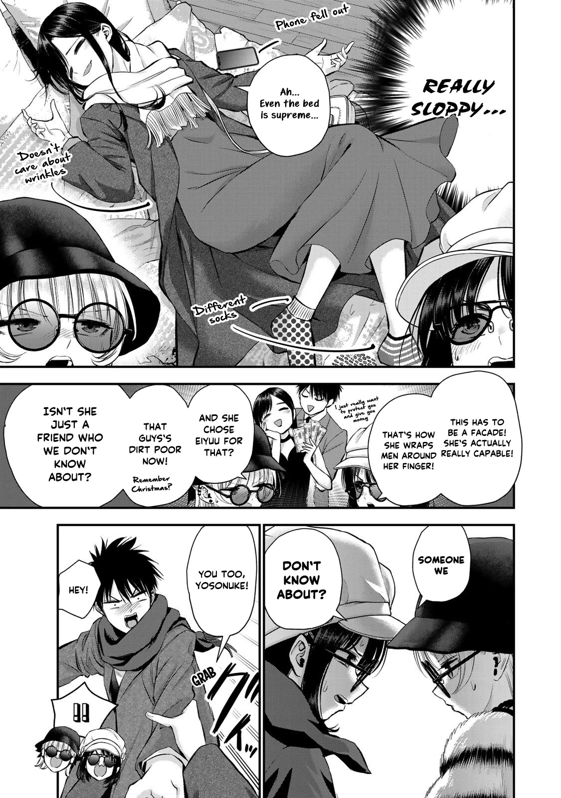 No More Love With the Girls Chapter 60 page 7 - Chapter 60: Romcoms don't happen even if you have an adult relationship