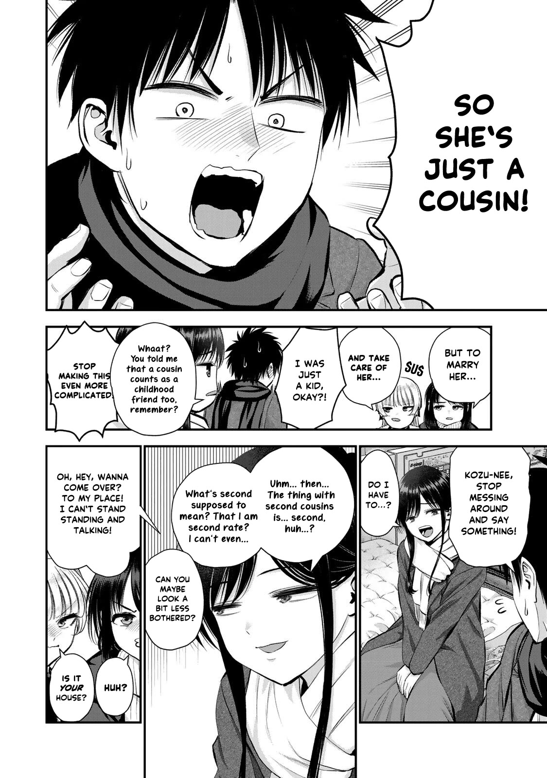 No More Love With the Girls Chapter 61 page 2 - Chapter 61: Romcoms don't happen if you have a cousin Onee-san