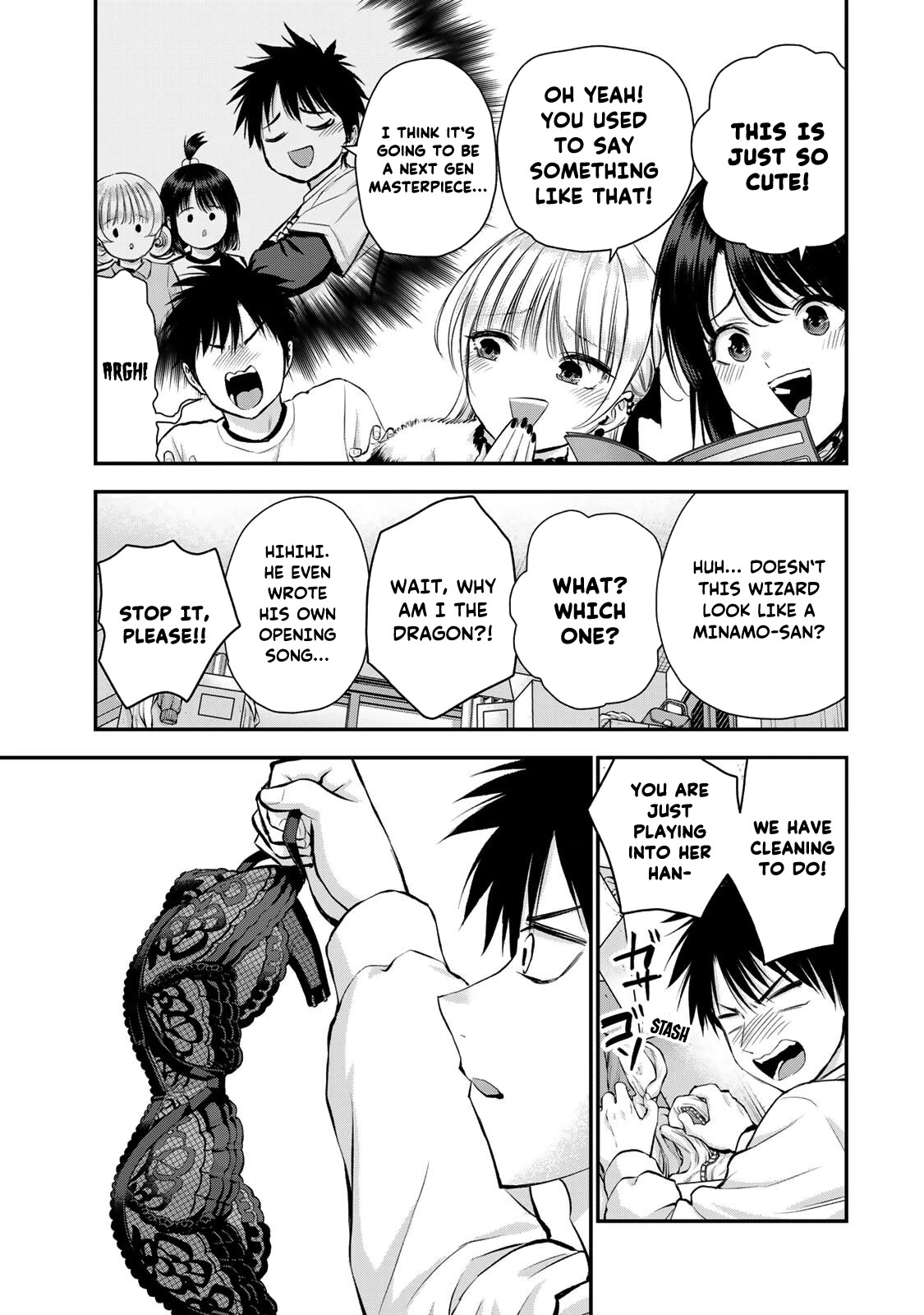 No More Love With the Girls Chapter 61 page 7 - Chapter 61: Romcoms don't happen if you have a cousin Onee-san