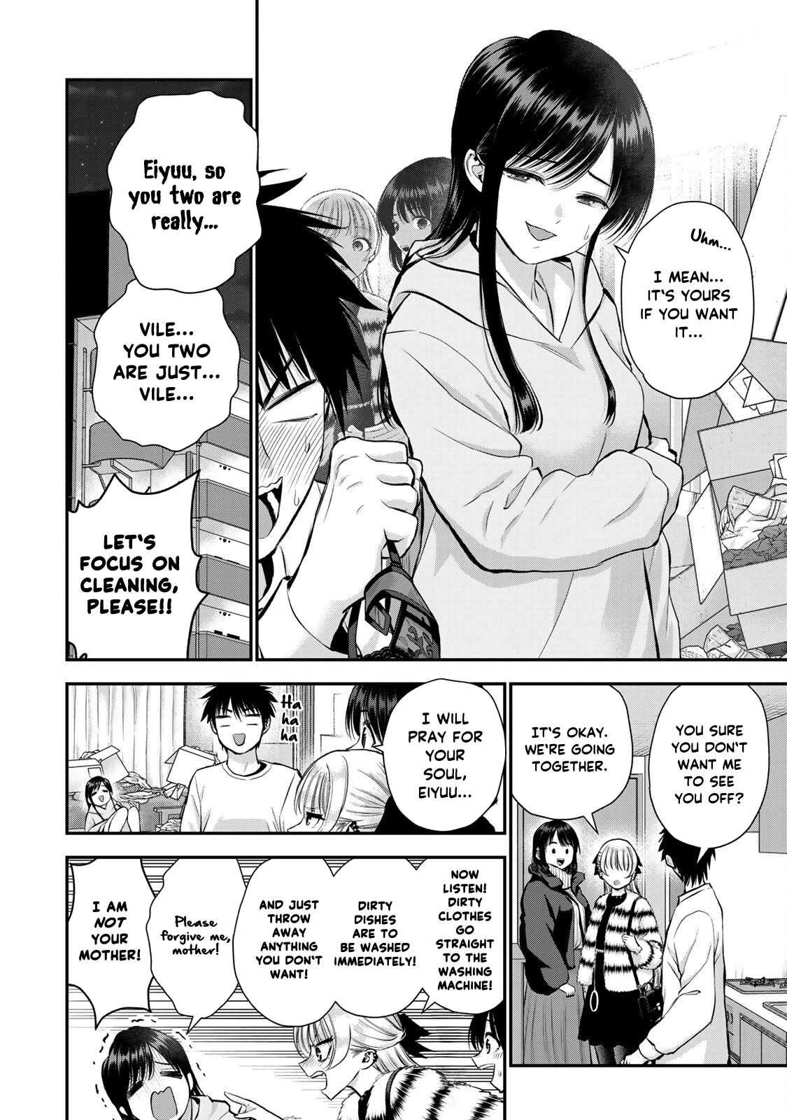 No More Love With the Girls Chapter 61 page 8 - Chapter 61: Romcoms don't happen if you have a cousin Onee-san