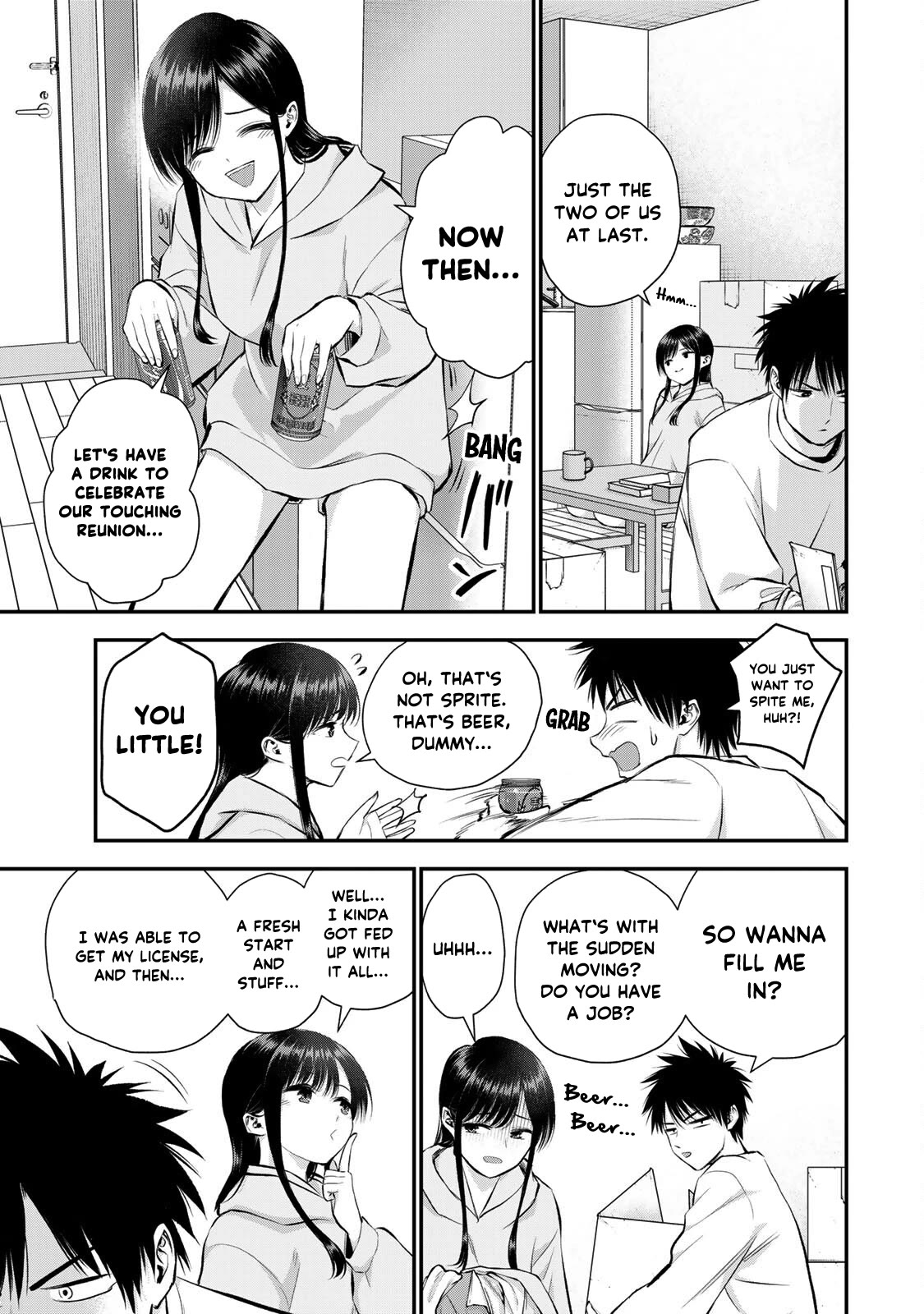 No More Love With the Girls Chapter 61 page 9 - Chapter 61: Romcoms don't happen if you have a cousin Onee-san