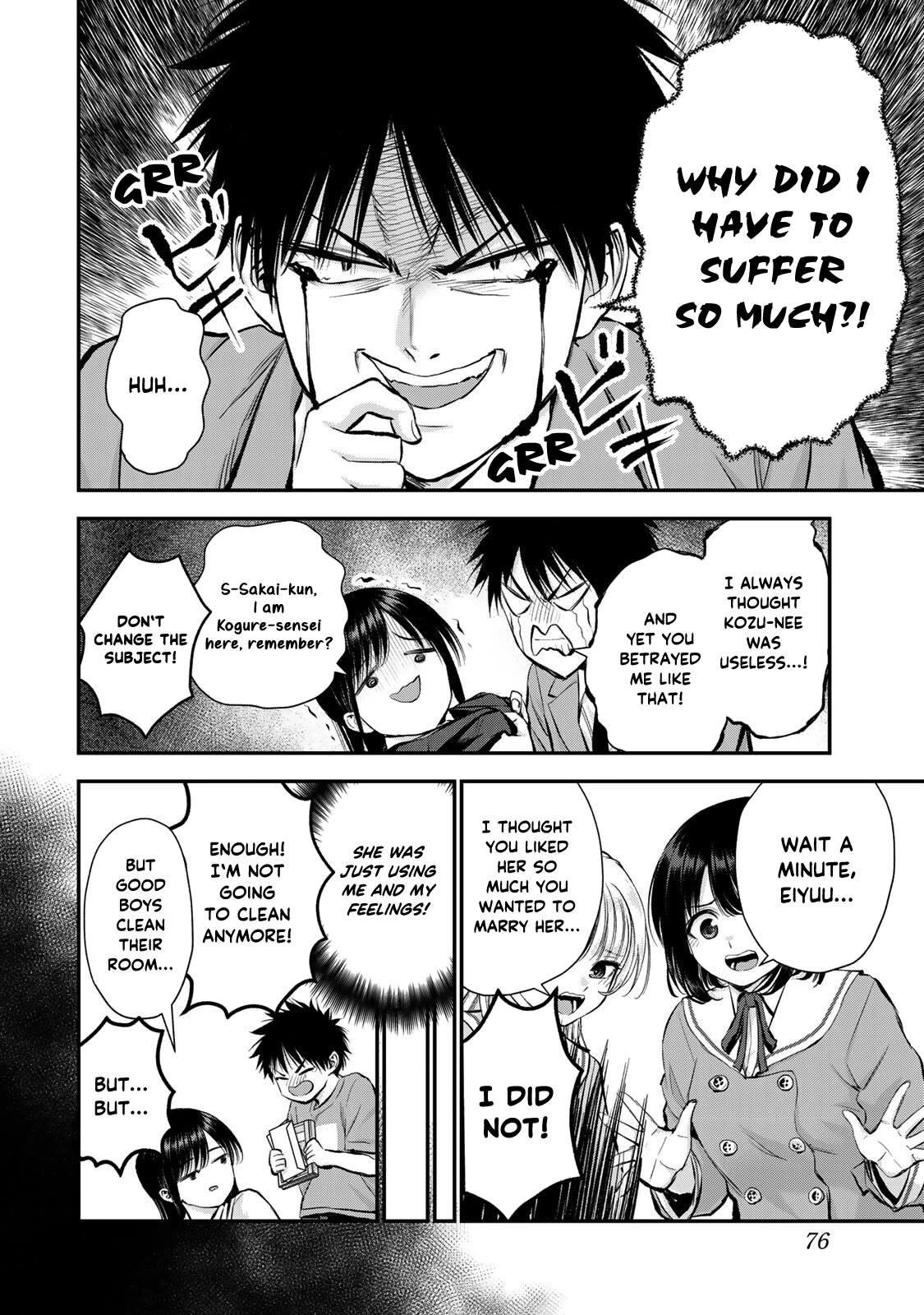 No More Love With the Girls Chapter 62 page 10 - Chapter 62: Romcoms don't happen even if you are a student and a teacher