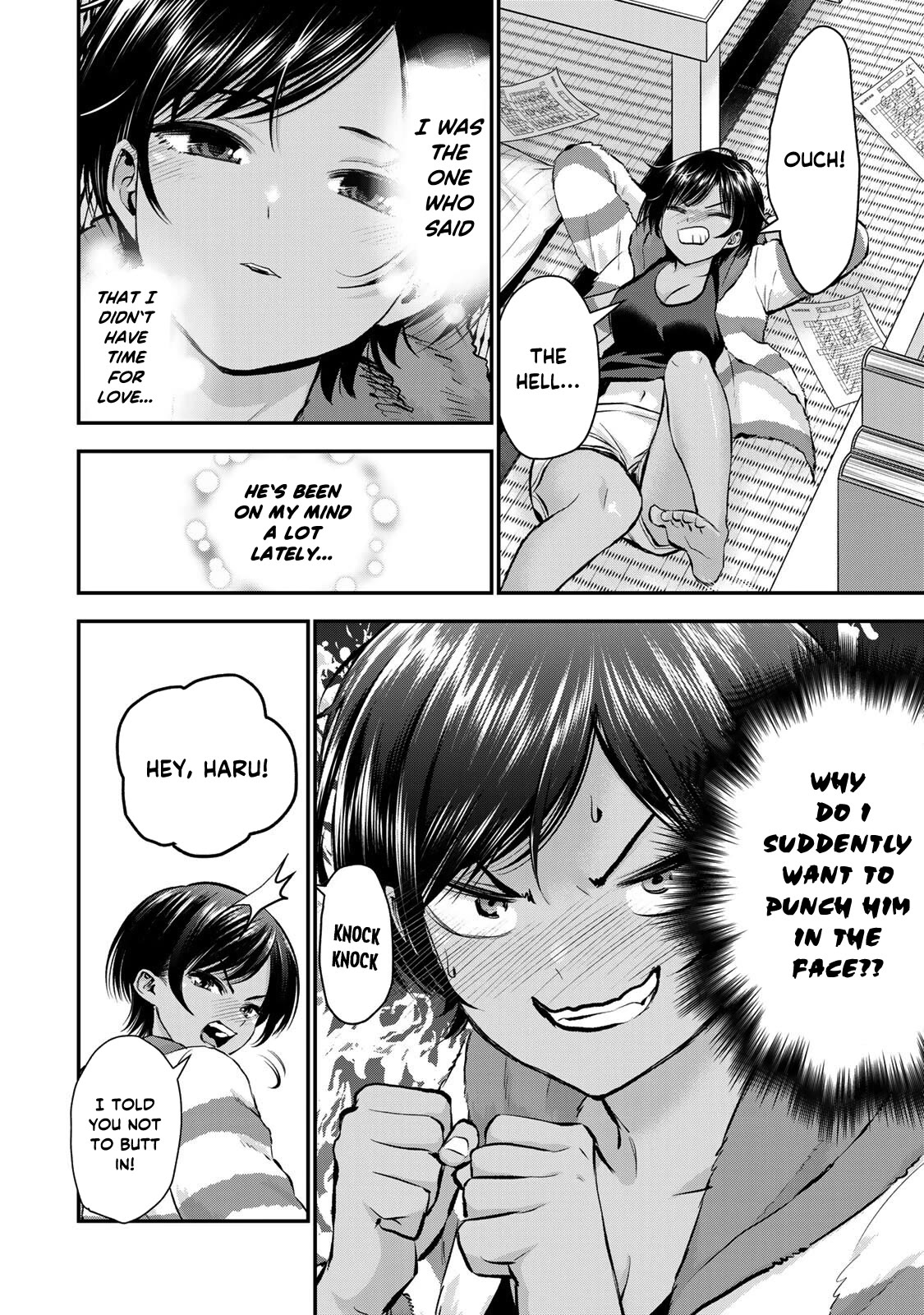 No More Love With the Girls Chapter 63 page 4 - Chapter 63: Romcoms don't happen even if you're alone in your room