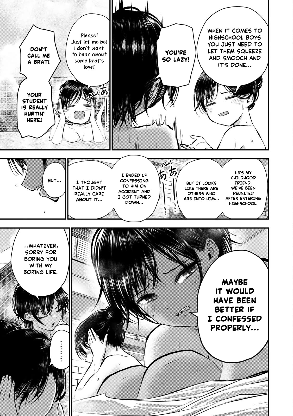 No More Love With the Girls Chapter 64 page 11 - Chapter 64: Romcoms don't happen if you don't confess properly