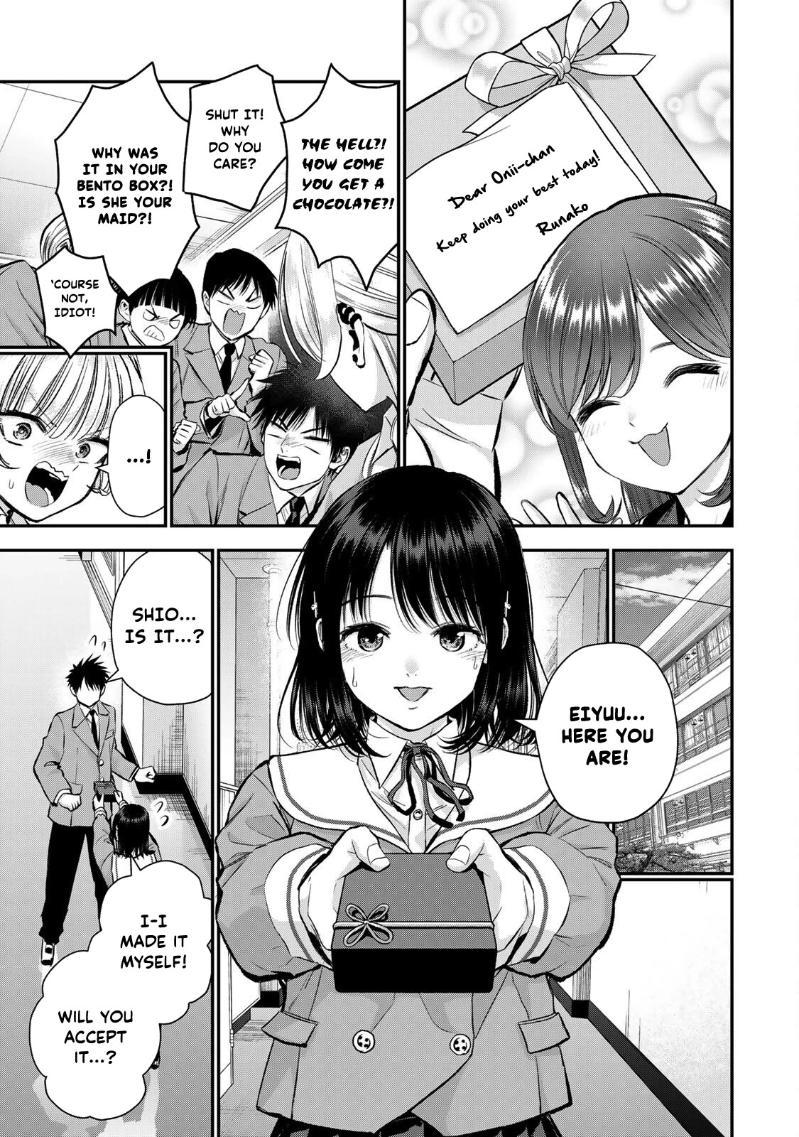 No More Love With the Girls Chapter 65 page 11 - Chapter 65: Romcoms don't happen even on Valentine's day