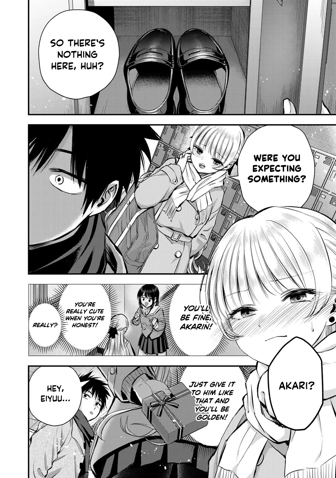 No More Love With the Girls Chapter 65 page 14 - Chapter 65: Romcoms don't happen even on Valentine's day