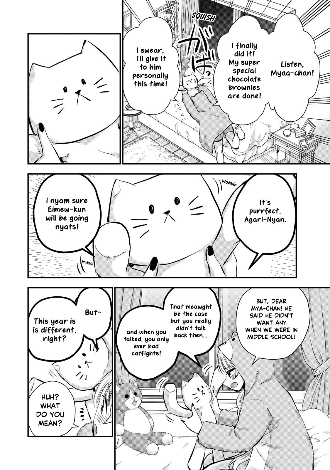 No More Love With the Girls Chapter 65 page 6 - Chapter 65: Romcoms don't happen even on Valentine's day