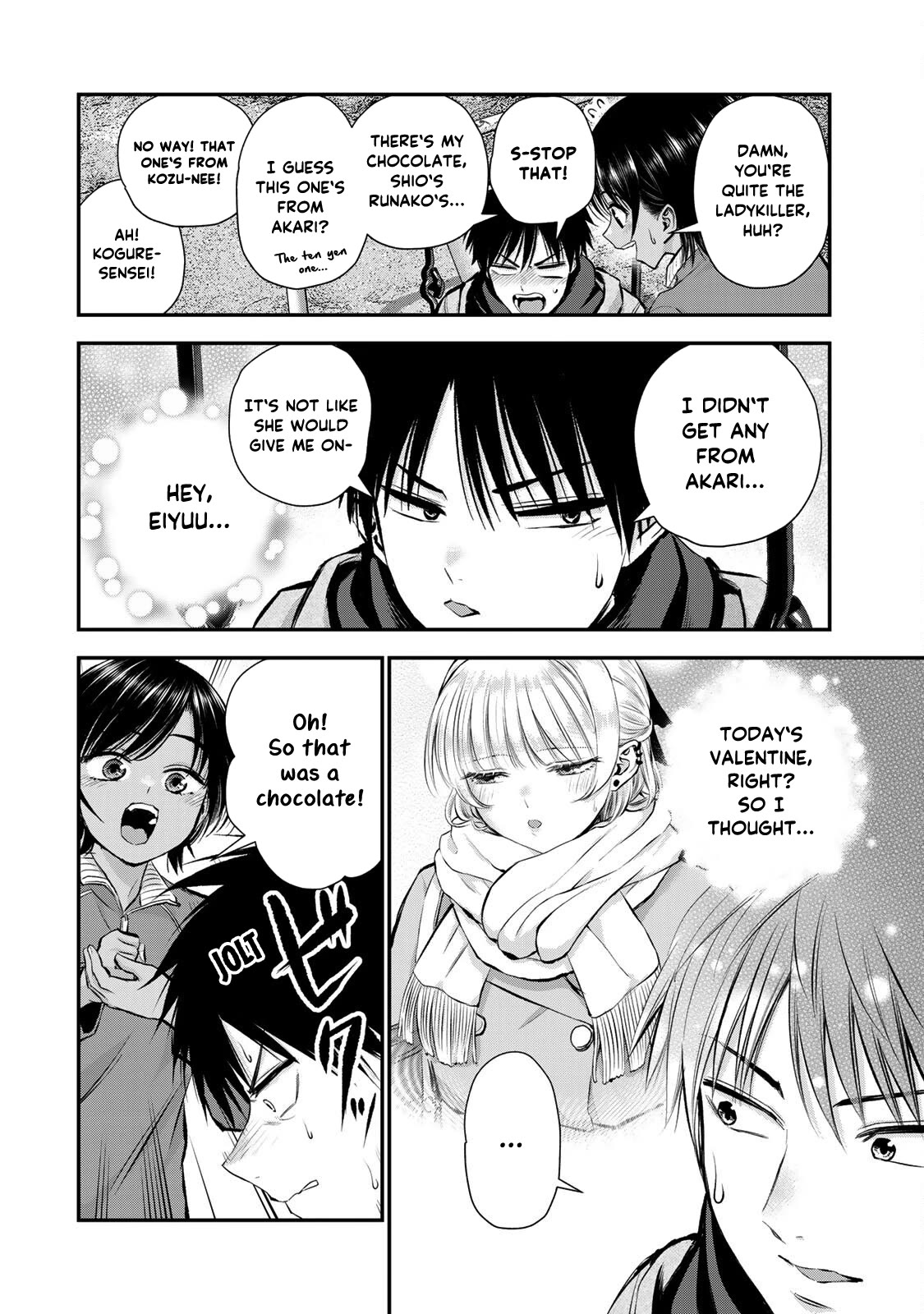 No More Love With the Girls Chapter 66 page 4 - Chapter 66: Romcoms don't happen even if it feels bittersweet