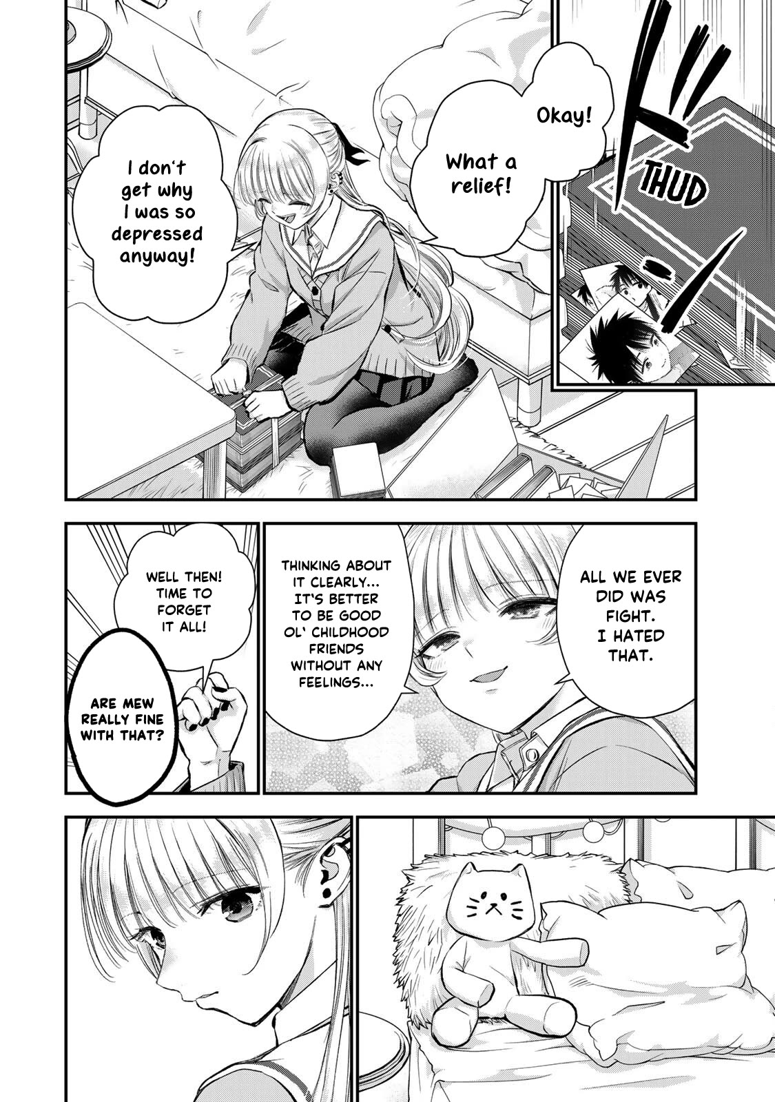 No More Love With the Girls Chapter 66 page 6 - Chapter 66: Romcoms don't happen even if it feels bittersweet