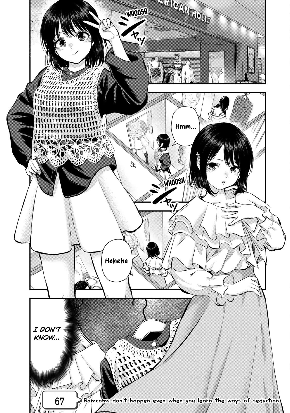 No More Love With the Girls Chapter 67 page 1 - Chapter 67: Romcoms don't happen even when you learn the ways of seduction