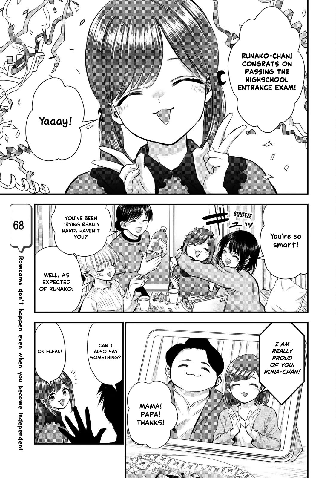 No More Love With the Girls Chapter 68 page 1 - Chapter 68: Romcoms don‘t happen even when you become independent