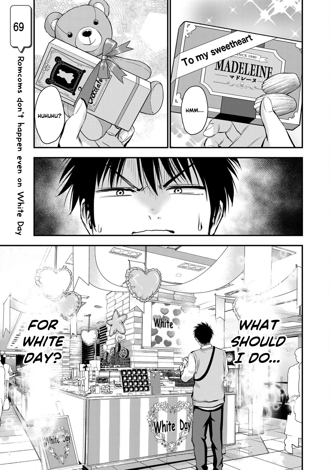No More Love With the Girls Chapter 69 page 1 - Chapter 69: Romcoms don't happen even on White Day
