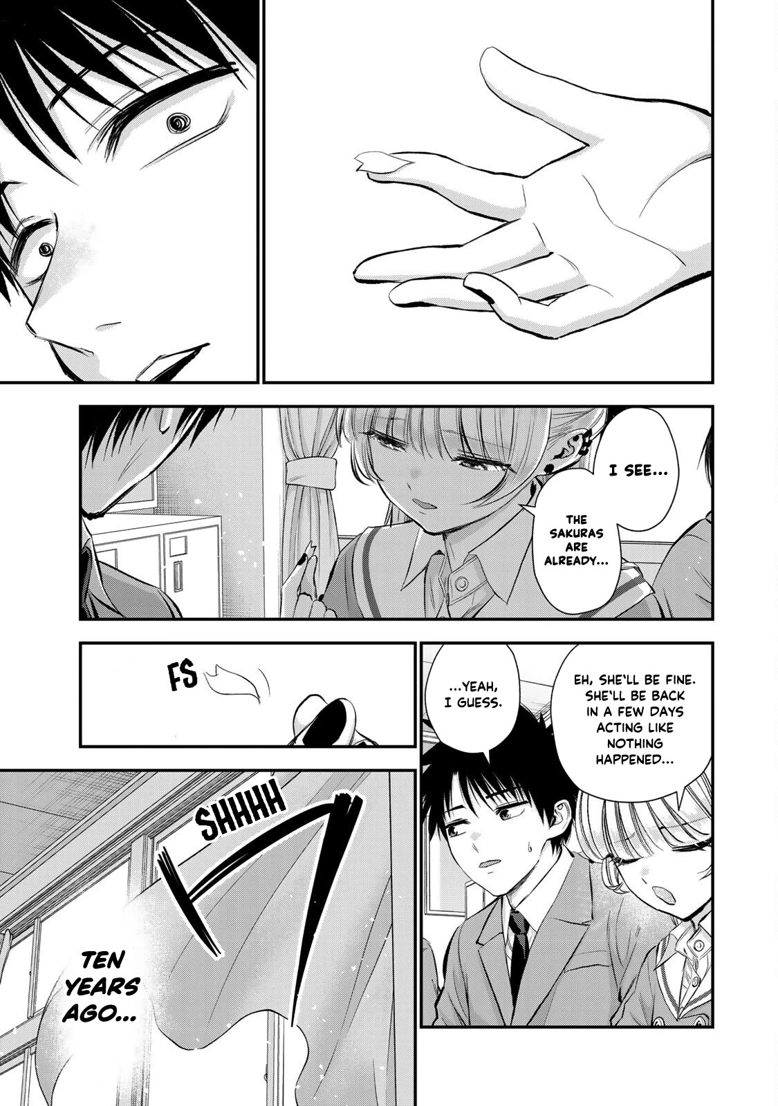 No More Love With the Girls Chapter 69 page 17 - Chapter 69: Romcoms don't happen even on White Day